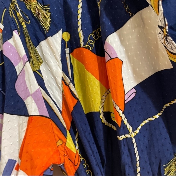 Nwt Anthropologie Maeve Mini Shirt Dress size XS Nautical Anthro New - Picture 9 of 11